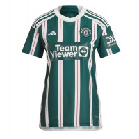 Manchester United Casemiro #18 Vonkajší Ženy futbalový dres 2023-24 Krátky Rukáv